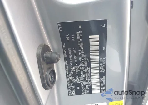 2014 Toyota Sienna Le V6 8 Passenger из США, поврежденный, VIN 5TDKK3DC7ES510097